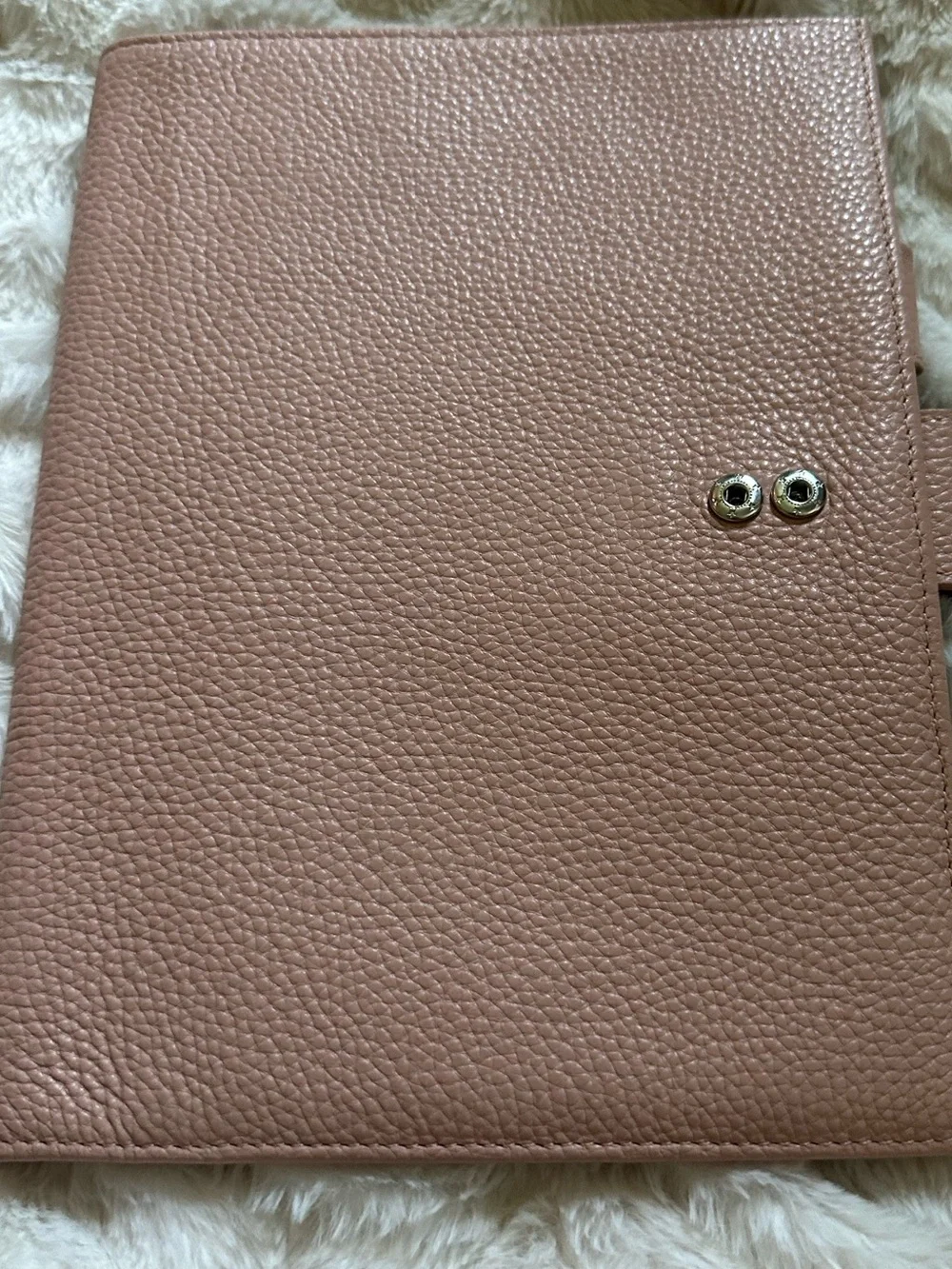 Moterm A5 Blush pebbled Journal cover